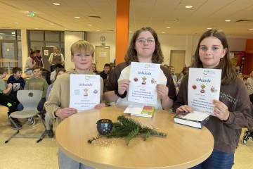 Gut gelesen: Joshua Meyer setzt sich beim Lesewettbewerb durch